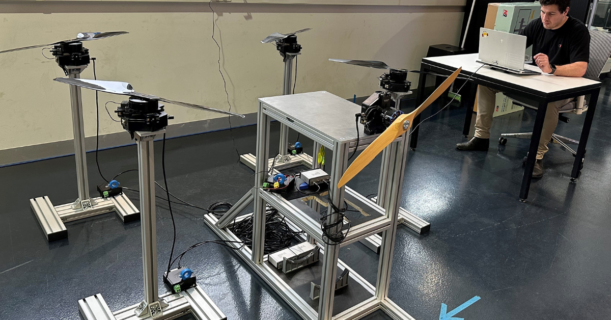 distributed propulsion test bench